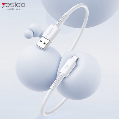 YESIDO CA120 Typ C auf USB 1.2 Meter Ladekabel