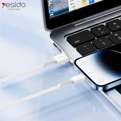 YESIDO CA120 Typ C auf USB 1.2 Meter Ladekabel